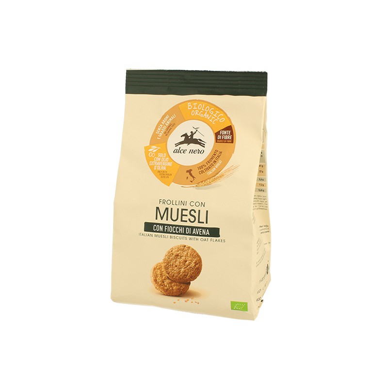 HERBATNIKI MUSLI BIO 250 g - ALCE NERO