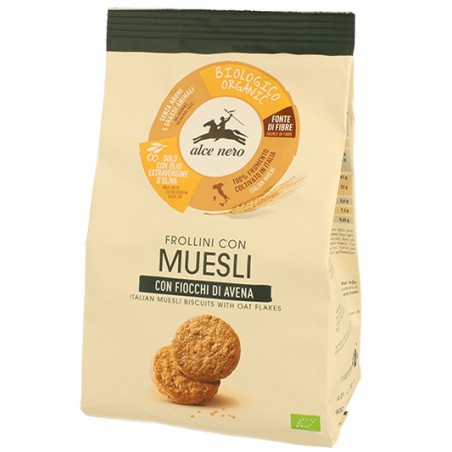 HERBATNIKI MUSLI BIO 250 g - ALCE NERO