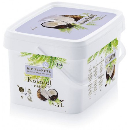OLEJ KOKOSOWY VIRGIN BIO 2,5 L -  BIO PLANETE
