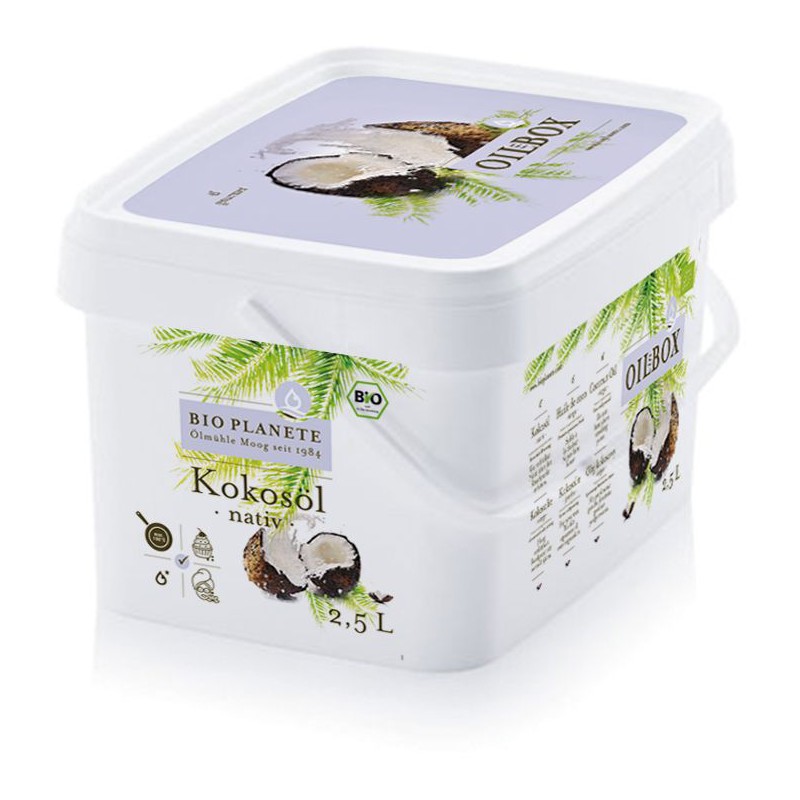 OLEJ KOKOSOWY VIRGIN BIO 2,5 L -  BIO PLANETE