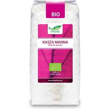 KASZA MANNA BIO 500 g - BIO PLANET