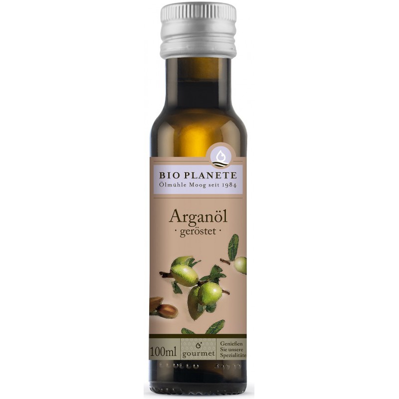 OLEJ ARGANOWY (Z PRAŻONYCH ZIAREN) BIO 100 ml - BIO PLANETE