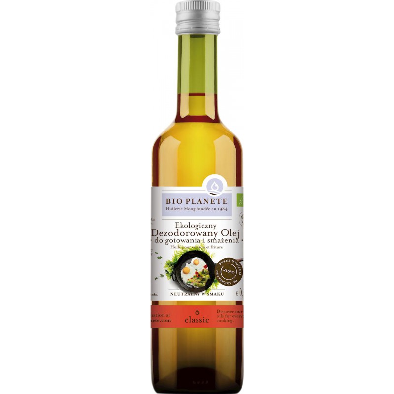 OLEJ DO GOTOWANIA I SMAŻENIA BIO 500 ml - BIO PLANETE