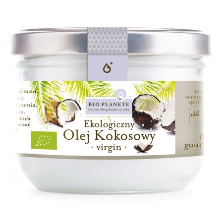 OLEJ KOKOSOWY VIRGIN BIO 200 ml - BIO PLANETE