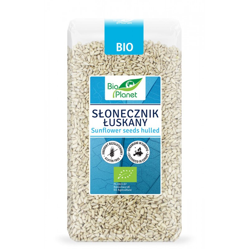 SŁONECZNIK ŁUSKANY BEZGLUTENOWY BIO 350 g - BIO PLANET