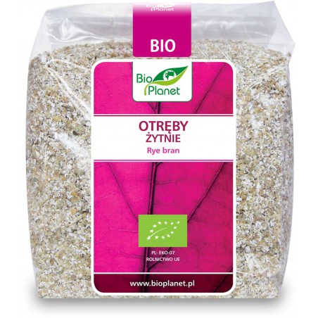 OTRĘBY ŻYTNIE BIO 150 g - BIO PLANET