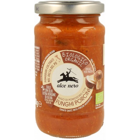 SOS POMIDOROWY Z BOROWIKAMI BIO 200 g - ALCE NERO