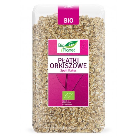 PŁATKI ORKISZOWE BIO 600 g - BIO PLANET