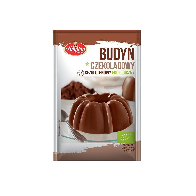 BUDYŃ CZEKOLADOWY BEZGLUTENOWY BIO 40 g - AMYLON