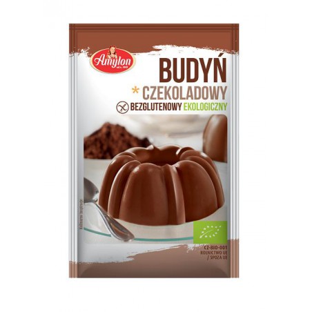 BUDYŃ CZEKOLADOWY BEZGLUTENOWY BIO 40 g - AMYLON