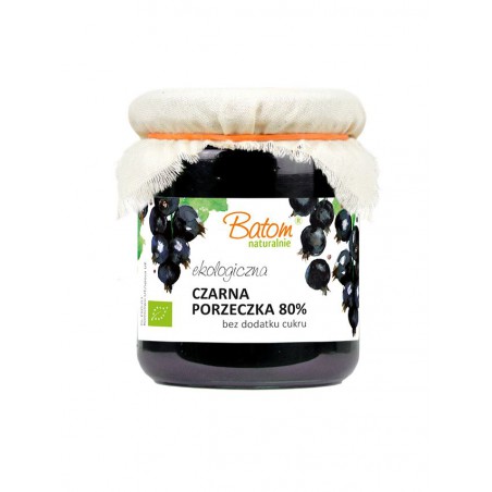 CZARNA PORZECZKA 80 % B/C BIO 260 g - BATOM