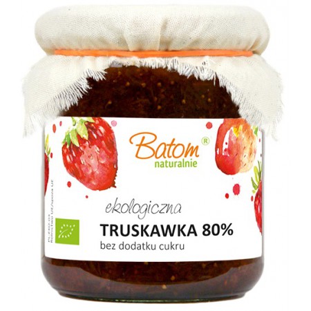 TRUSKAWKA 80 % B/C BIO 260 g - BATOM