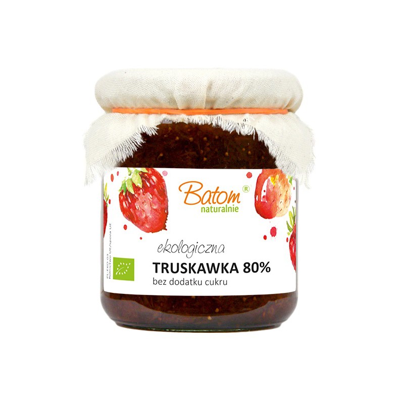 TRUSKAWKA 80 % B/C BIO 260 g - BATOM