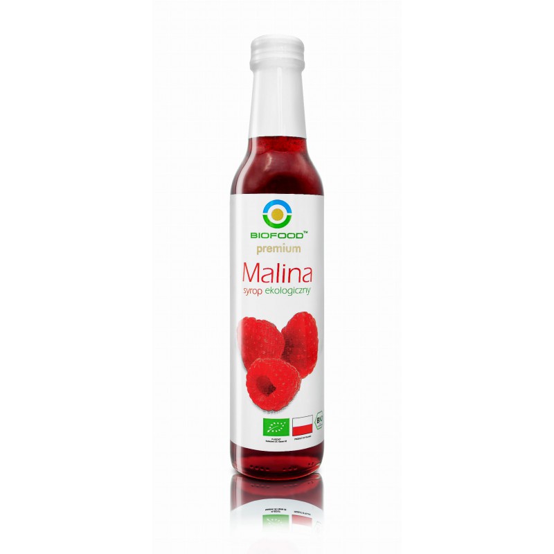 SYROP MALINOWY BIO 250 ml - BIO FOOD