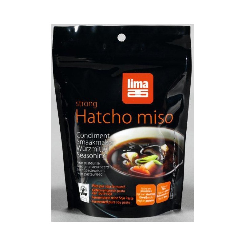 MISO HATCHO (PASTA SOJOWA Z JĘCZMIENIEM) BIO 300 g - LIMA