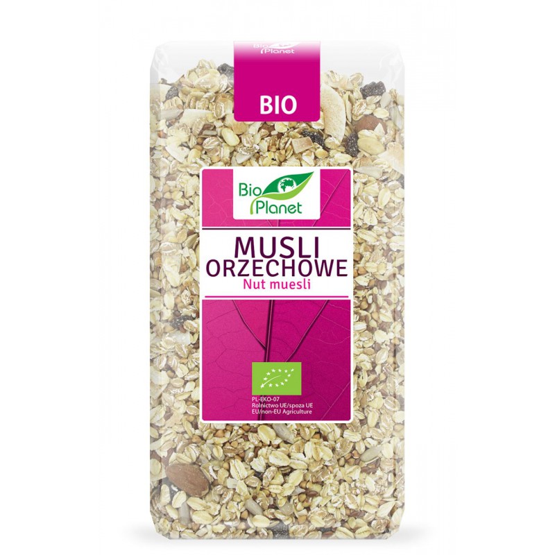 MUSLI ORZECHOWE BIO 300 g - BIO PLANET