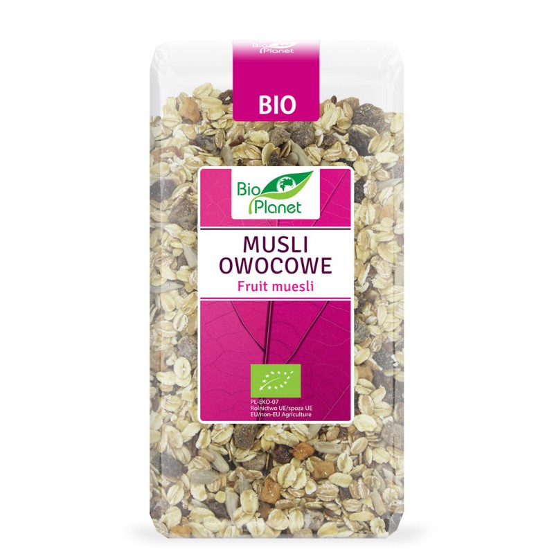 MUSLI OWOCOWE BIO 300 g - BIO PLANET