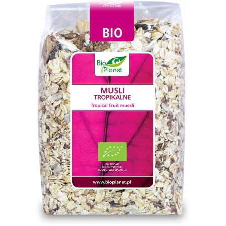 MUSLI TROPIKALNE BIO 300 g - BIO PLANET