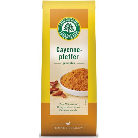 CHILI (PIEPRZ CAYENNE) BIO 50 g - LEBENSBAUM
