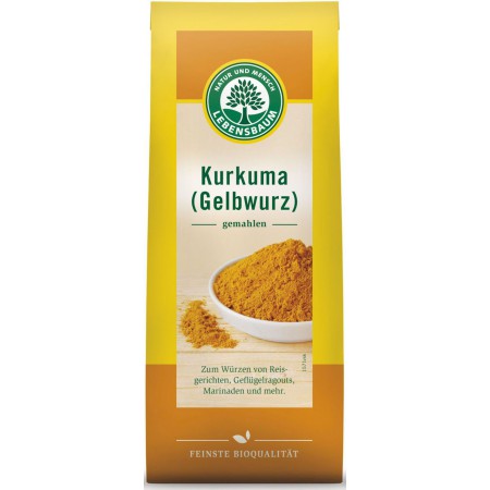KURKUMA MIELONA BIO 50 g - LEBENSBAUM