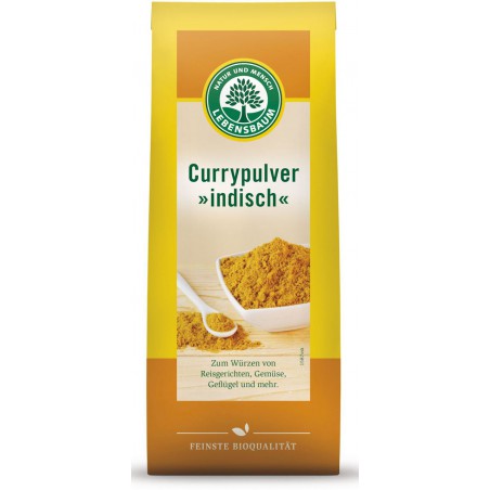 PRZYPRAWA CURRY INDYJSKIE BIO 50 g - LEBENSBAUM