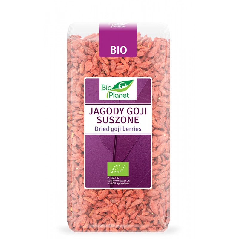 JAGODY GOJI SUSZONE BIO 250 g - BIO PLANET