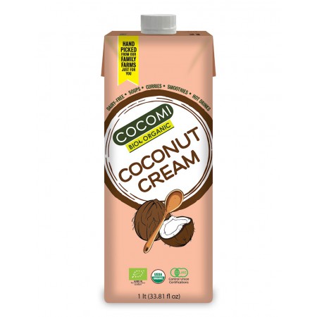 ZAGĘSZCZONY PRODUKT KOKOSOWY BEZ DODATKU CUKRÓW BIO 1 L - COCOMI