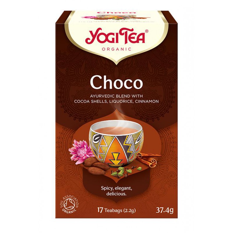 HERBATKA CZEKOLADOWA Z KAKAO (CHOCO) BIO (17 x 2,2 g) 37,4 g - YOGI TEA