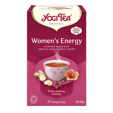 HERBATKA DLA KOBIET - ENERGIA (WOMEN'S ENERGY) BIO (17 x 1,8 g) 30,6 g - YOGI TEA