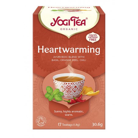 HERBATKA ROZGRZEWAJĄCA (HEARTWARMING) BIO (17 x 1,8 g) 30,6 g - YOGI TEA