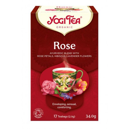 HERBATKA TAO ROSE BIO (17 x 2 g) 34 g - YOGI TEA