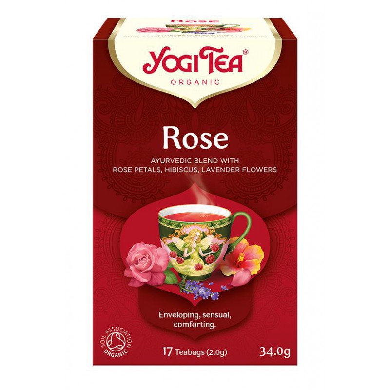 HERBATKA TAO ROSE BIO (17 x 2 g) 34 g - YOGI TEA