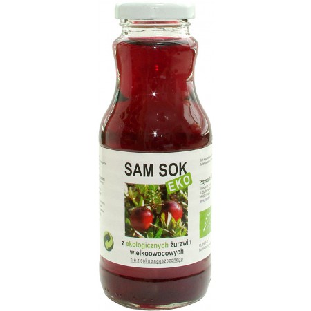 SAM SOK Z ŻURAWINY WIELKOOWOCOWEJ NFC BIO 250 ml - VIANDS