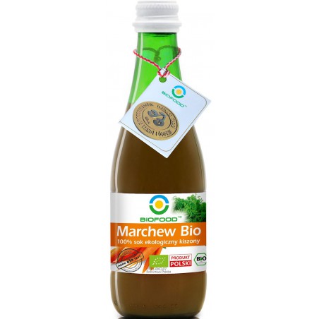 SOK Z MARCHWI KISZONEJ NFC BEZGLUTENOWY BIO 300 ml - BIO FOOD