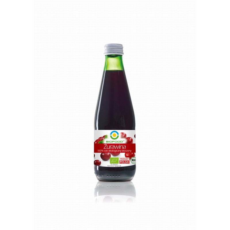 SOK ŻURAWINOWY NFC BEZGLUTENOWY BIO 300 ml - BIO FOOD