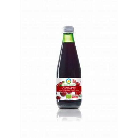 SOK ŻURAWINOWY NFC BEZGLUTENOWY BIO 300 ml - BIO FOOD