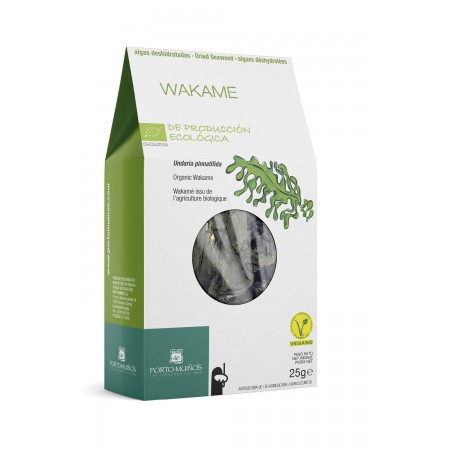 ALGI MORSKIE SUSZONE - WAKAME BIO 25 g - PORTO MUINOS