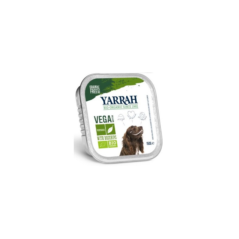 (DLA PSA) KARMA - VEGA Z OWOCAMI DZIKIEJ RÓŻY BIO 150 g - YARRAH