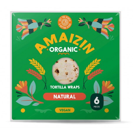 TORTILLA WRAPS BIO 240 g - AMAIZIN