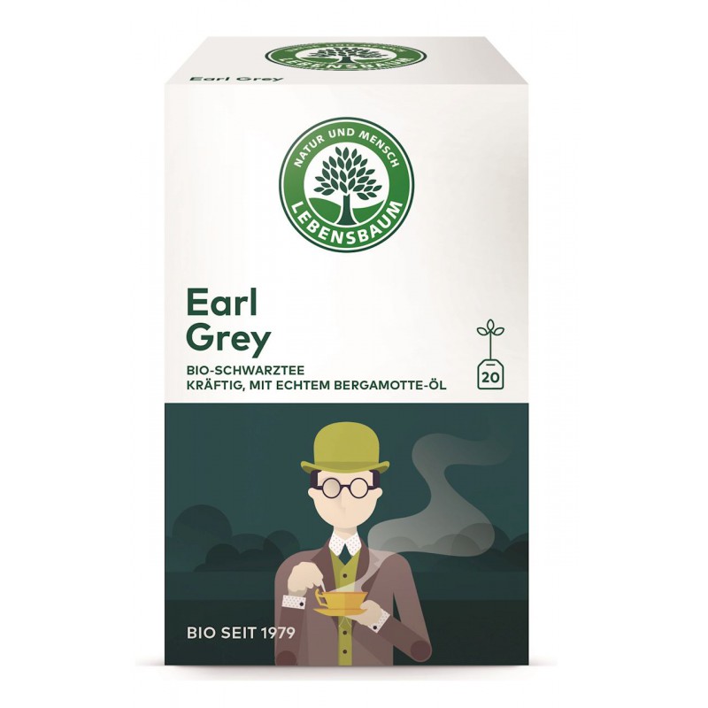 HERBATA EARL GREY EKSPRESOWA BIO (20 x 2 g) 40 g - LEBENSBAUM