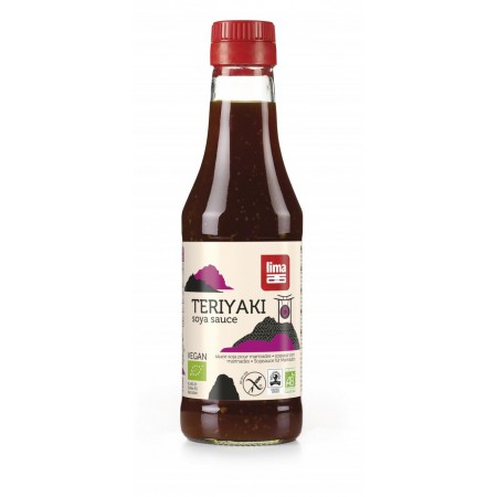 SOS SOJOWY SŁODKI TERIYAKI BEZGLUTENOWY BIO 250 ml - LIMA