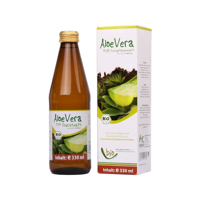 SOK Z ALOESU (ALOE VERA) NFC BIO 330 ml - MEDICURA