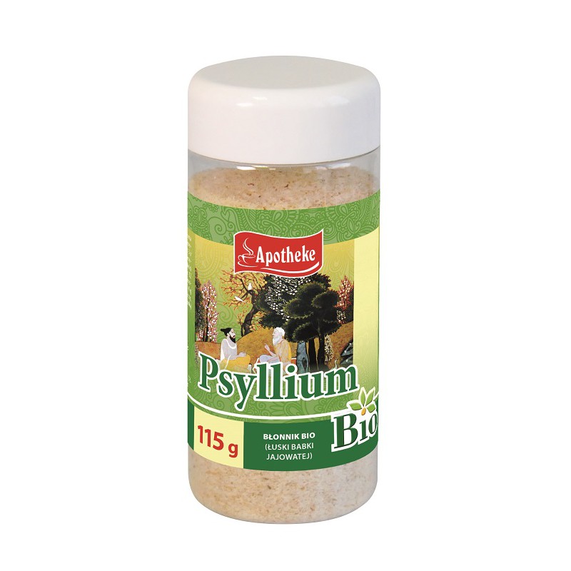 BŁONNIK (ŁUSKI BABKI JAJOWATEJ) BIO 115 g - APOTHEKE