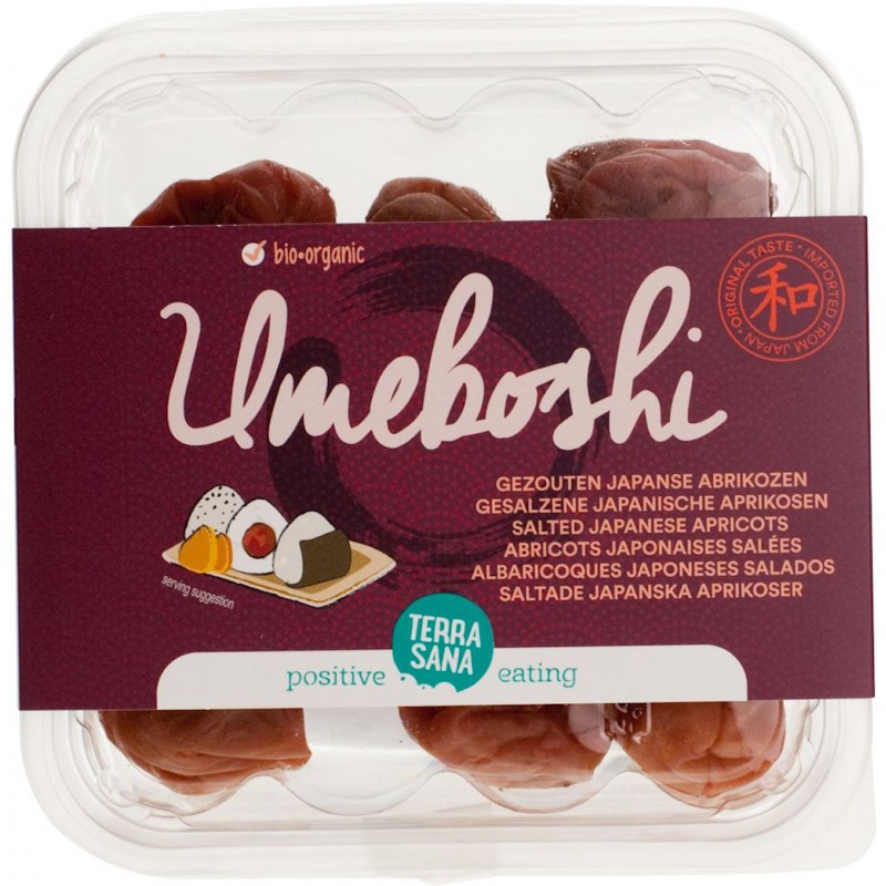 UMEBOSHI (MORELE JAPOŃSKIE KISZONE) BIO 150 g - TERRASANA