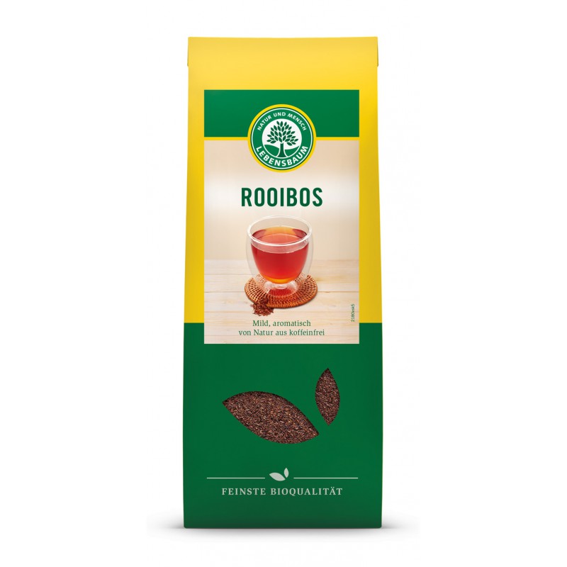 HERBATKA ROOIBOS CLASSIC LIŚCIASTA BIO 100 g - LEBENSBAUM