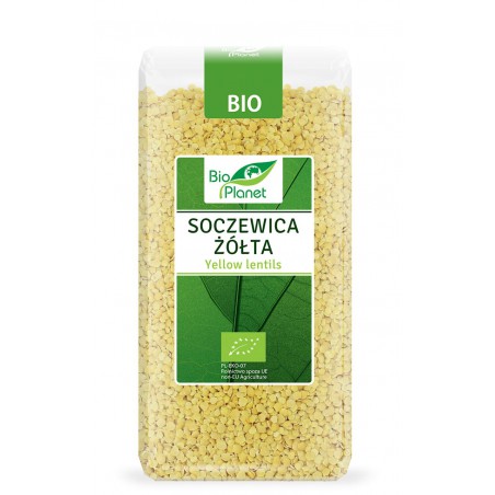 SOCZEWICA ŻÓŁTA BIO 400 g - BIO PLANET