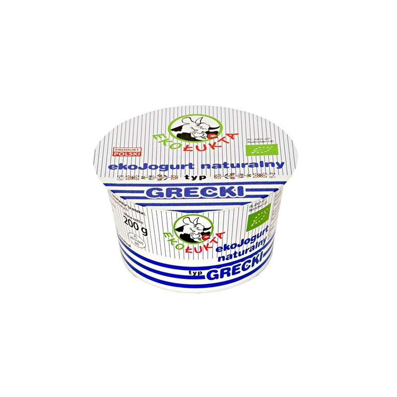 JOGURT NATURALNY TYPU GRECKIEGO BIO 200 g - EKO ŁUKTA