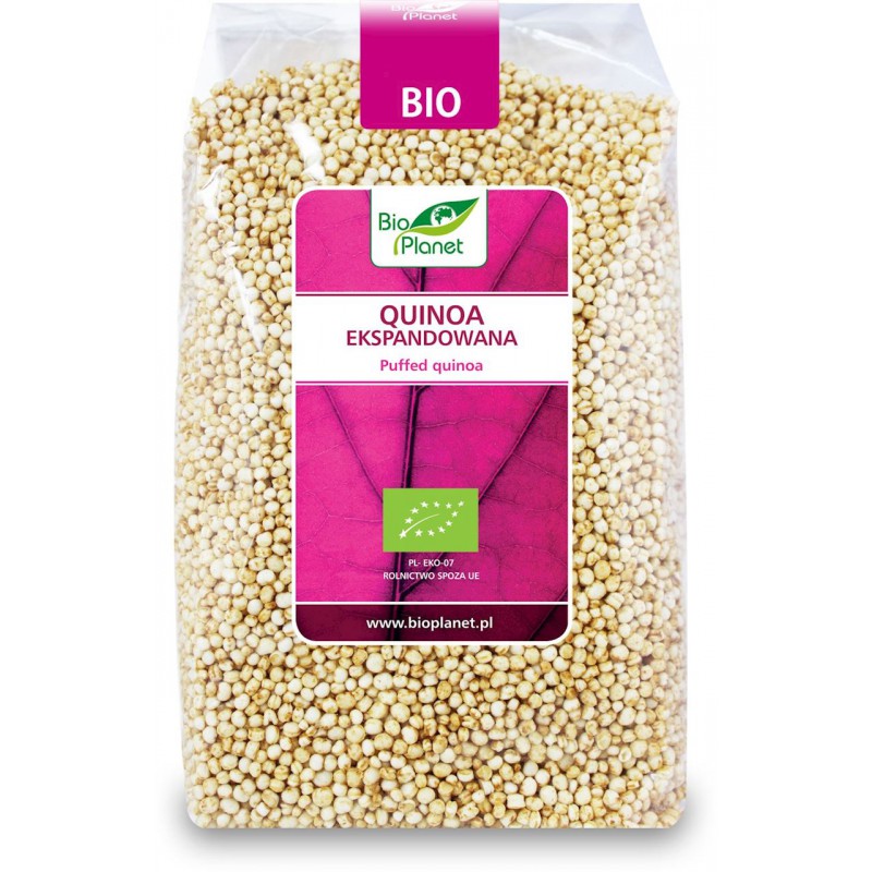 QUINOA EKSPANDOWANA BIO 150 g - BIO PLANET