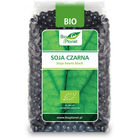 SOJA CZARNA BIO 400 g - BIO PLANET