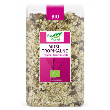 MUSLI TROPIKALNE BIO 600 g - BIO PLANET